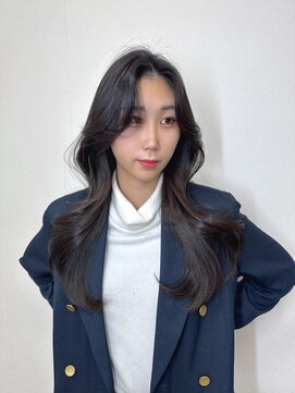 ザシェノンウメダ(THA CHAINON UMEDA) 着物ヘア/大人ガーリー/ダークアッシュ/似合わせカット/心斎橋