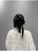 お呼ばれヘアセット