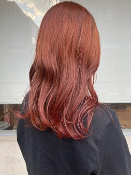 ショートヘア ハーフアンドハーフ(HALF AND HALF) ミディアムロング