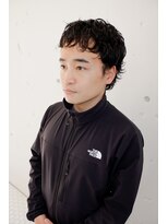 ウェルネス(Wellness) メンズ/ピンパーマ/ニュアンスパーマ