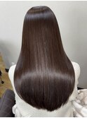 トリートメント矯正でツヤ髪ロング[髪質改善/縮毛矯正］