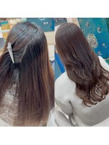 ラニハナクドウ(lanihana.kudo)&nbsp;＃ストレート施術＃シナモンベージュ