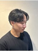 ナチュラルセンターパート/韓国ヘア/ニュアンスパーマ