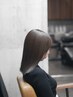 カット+カラー+NEO METEOストレート(縮毛矯正)¥35500→¥34500