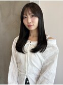 透明感カラー 透け感カラー 上品カラー 表参道美容室