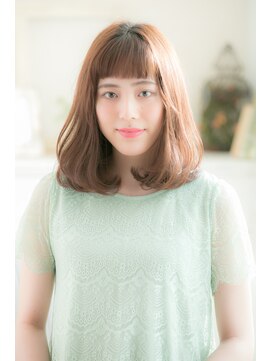 リトル ポルト 三宮(little×PORTO) ほつれ小顔ミディ