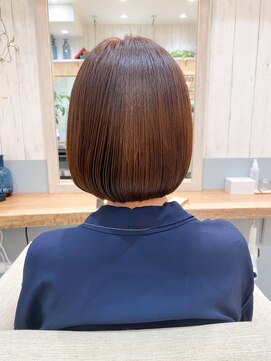 シー バイ ロンド 新宿(Sea by Lond) 【藤原三知代】大人かわいいミニボブ