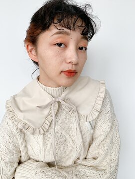 アンドスタイル(&style) 【大名店 江藤】インナーカラー オレンジベージュ