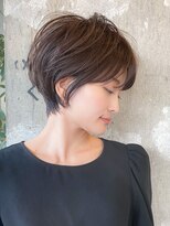 ロビー 表参道(ROBBY) エレガント束感ショート/白髪染め/30代40代50代