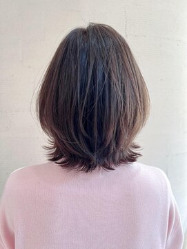 リフレアンドケア ミチ 幸町店(refre&care MICHI) 春グレージュ　くびれヘア