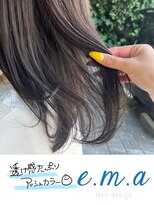 エマヘアデザイン(e.m.a Hair design) アッシュグレー