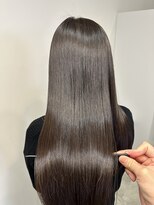 イオエ 岡本(ioe)&nbsp;イメチェン/フルバング/似合わせカット/レッドブラウン/髪質改善