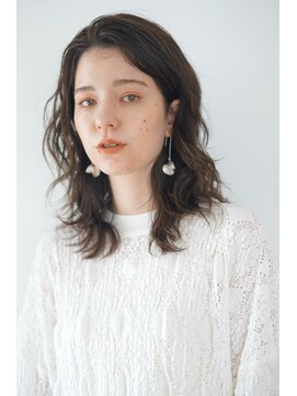 パール(PearL) 【PearL】ウェービーパーマ×マロンブラウンカラー