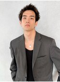 メンズ／スパイキータイトショート　メンズカット
