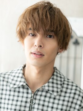 モッズヘアー メン 戸田公園店(mod's hair men) 明るめカラー&ウザバングで目力UP玉ねぎヘアーc戸田公園