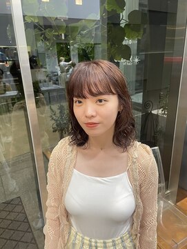 クリアーオブヘアー 一社店(clear OF HAIR) ジンジャーブラウン