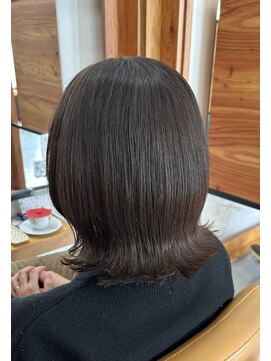 アドラーブル 松崎店(adorable) 【くびれミディ】【カーキグレージュ】【艶髪】