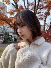 イヴバイニューヨークニューヨーク(Ib by NYNY) ボブ×インナーカラーでデザインを活かしたゆるヘア