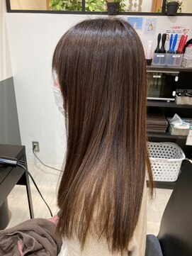 ビーズカラー イオンタウン米沢駅前店 さらさら☆つや髪♪ナチュラルブラウン6トーン/4