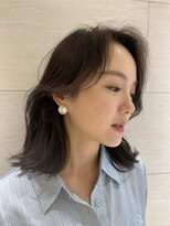 ピークアブー 表参道(PEEK-A-BOO)&nbsp;韓国風ミディアムボブ顔周りレイヤー