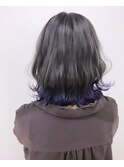 Moana【浦添】#毛先カラー#裾カラー#ボブ#20代30代40代50代