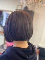 ソーホープレミアム(SOHOpremium)&nbsp;ショートボブスタイル×白髪染め@30代@40代@50代@60代