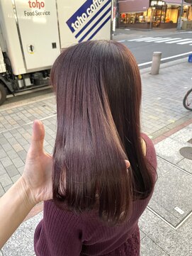 アンビエンテ(ambiente) 暖色系カラー　ツヤ髪【坂根】