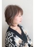 【当店人気No.3】明るい白髪染め+1ステップトリートメント+カット￥11.550