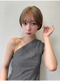 アッシュカラー/マッシュショート/ハイトーンカラー[池袋駅]