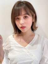 マイラ 銀座(myla)&nbsp;小顔似合わせカットメルティカラーひし形フェミニンロング着物