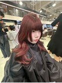 ボルドーカラー