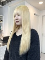 ミーム 原宿 表参道(meme)&nbsp;◎ブロンドヘアダブルカラーハイトーンカラーケアブリーチ#原宿