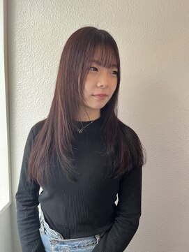 トリコ 梅田茶屋町店(trico) レイヤーカット＋ライラックブラウン♪