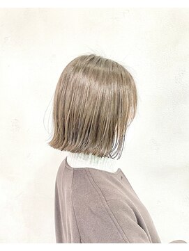 ハルキミナトジャパン 神戸(HARUKI MINATO japan) 切りっぱなしボブ 20代30代40代ヘア 小顔 神戸ボブ 三ノ宮