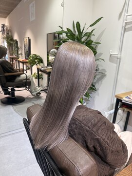 グッドライフヘアー(GOOD LIFE hair) 『 デザインカラー×シルバーグレージュ 』