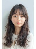 ロング/ゆるふわパーマ/シースルー/似合わせ/【lana hair新宿】