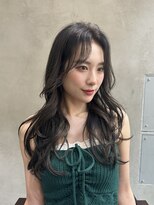 エイミー(Aimee)&nbsp;Aimee 町田 オリーブグレージュ×ミックス巻き