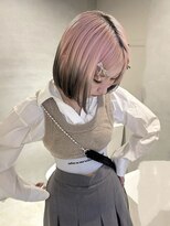 ペレ アネックス 大阪梅田茶屋町店(PELE ANNEX)&nbsp;くびれヘア/アプリコットオレンジ/夏のヘアアレンジ/梅田