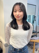 グラフ 銀座(GRAFF)&nbsp;ミディアム/くびれレイヤー/レイヤー/オリーブグレージュ