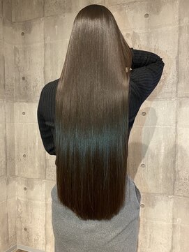 シェリアン 大井町(Chelien) 縮毛矯正で叶う美髪♪水素トリートメント♪くすみベージュ