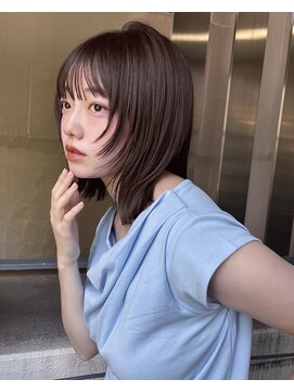 アンアミ シブヤ(Un ami shibuya) 【Un ami】ぱつっとボブ/フェイスレイヤー/レイヤーボブ