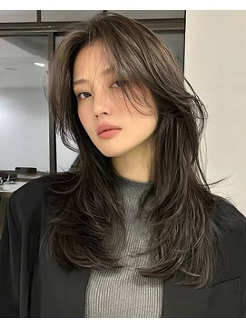 ジュール 池袋(Joule) 韓国/レイヤーカット/顔周り/前髪カット/ストレート/池袋