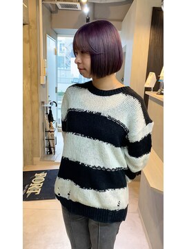 フォート(FORT) ボブ　ディープラベンダー