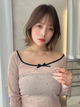 オムニス 表参道(Omnis) ハイレイヤー/ミディアム・ボブ/20代/30代/顔周り・フェイス