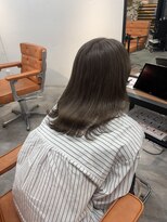 アイリー 名古屋(A/LEE)&nbsp;グレージュ/透明感カラー/似合わせ