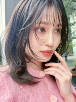 ホォレ 豊中店(fore)&nbsp;オリーブミルクティーカラーベージュボブブリーチレイヤー豊中