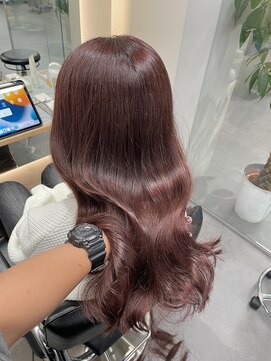 ブリーチをやめていきたい方も◎ピンクラベンダー！