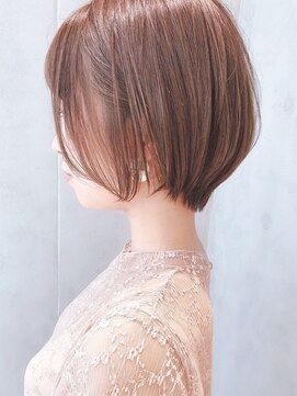 セイドット オモテサンドウ(Say. omotesando) Say.ショート丸みショートくびれショートヘーゼルグレージュ青山