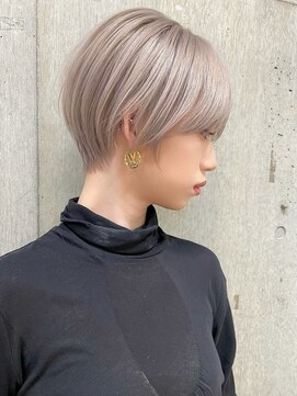 サンクマーケット 渋谷(cinq MARKET) レイヤーボブウルフボブミディアムレイヤー渋谷ブリーチカラー