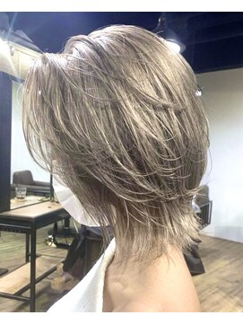 アルカナ 明治神宮前原宿(ARCANA) くすみベージュ　ケアブリーチ　レイヤーカット　グレージュ